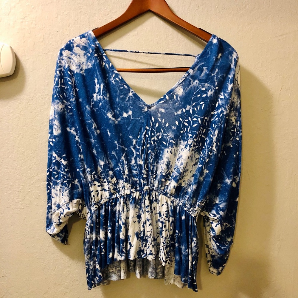 Free People Boho Blouse V Back [Small]